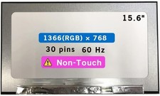 New LCD Screen for Dell Precision 3540 3541 HD 30pins Non-Touch Display