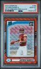 2024 Panini Donruss Jayden Daniels Optic Preview Red Wave Prizm RC #389 PSA 10