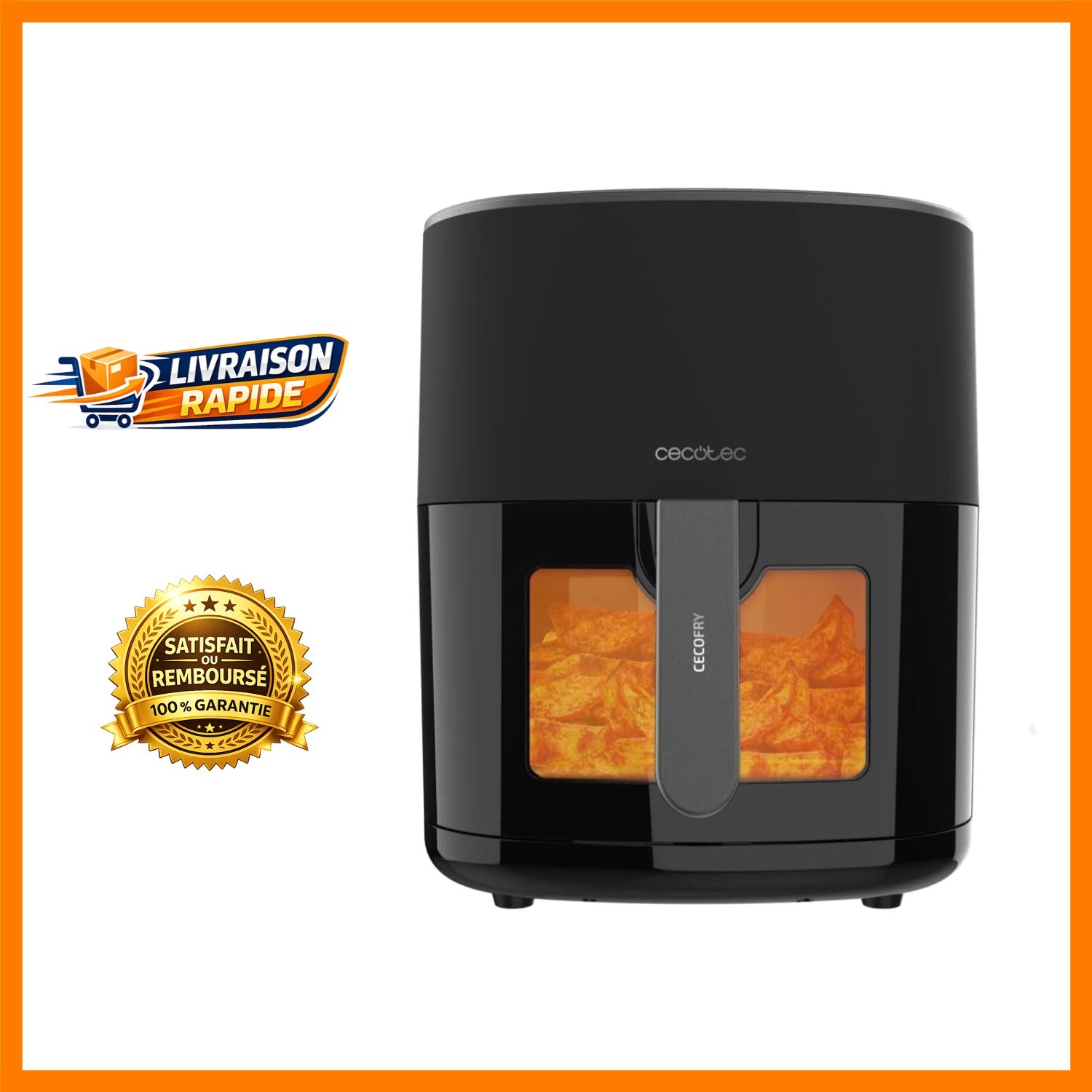Cecofry Fantastik Window 6500 Friteuse Sans Huile pour Cuisine Moderne