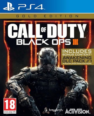 Call of Duty Black Ops III 3 GOLD Edition Release RE SEALED PS4 Playstation 4
