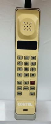 MOTOROLA BRICK/DYNATAC 8000M/ 1994/NEW JERSEY/BEIGE/CREAM/LOW MIN