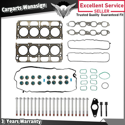 Head Gasket Set Head Bolts For 2014-2021 Chevrolet Tahoe GMC Sierra