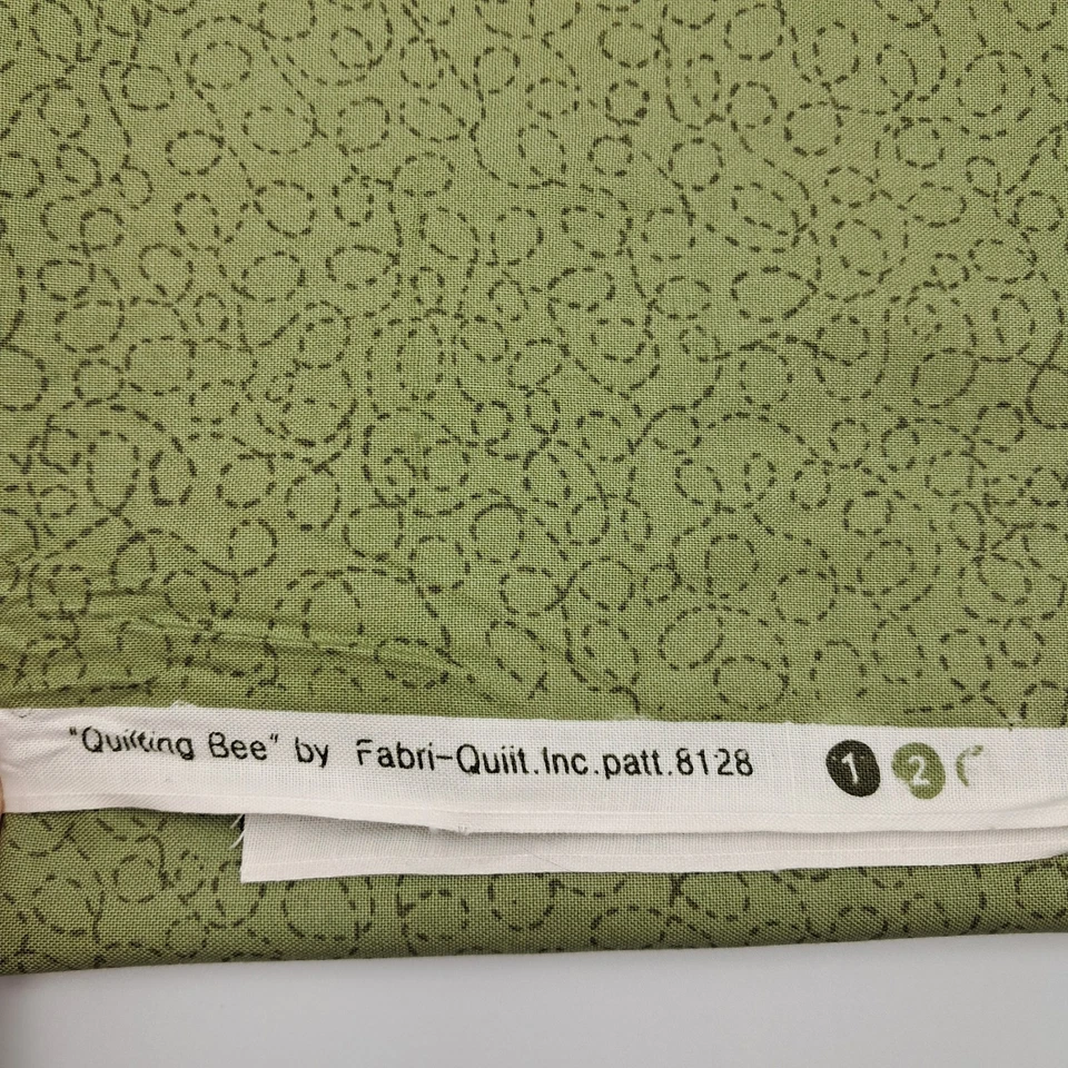 5.4 Yards of Quilt Cotton Fabric Remnants Northcott Moda Green Blenders - Image 4 of 4