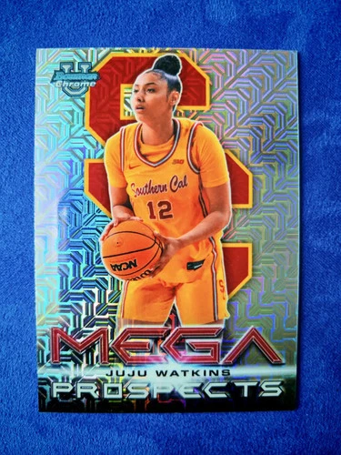 2026 Topps Bowman Chrome 1st JUJU WATKINS Mega SP Mojo Refractor FX31