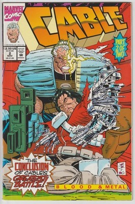 Cable - Blood and Metal #2 (November 1992) Marvel Comics