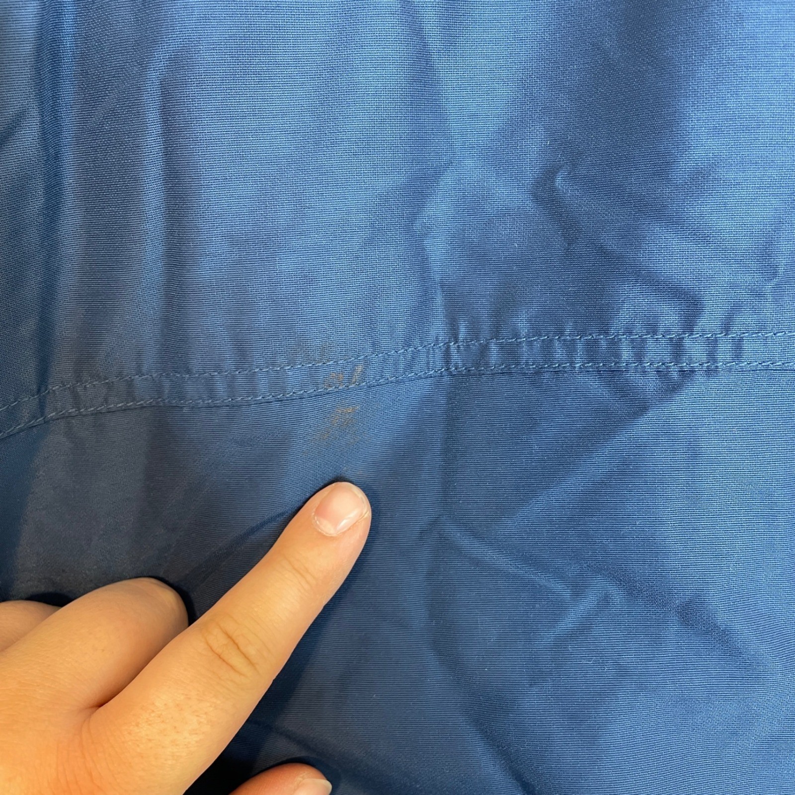 Columbia Sportswear Company Mens Blue Gray White Insulated Ski Jacket Large