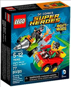 LEGO DC Comics Super Heroes: Mighty Micros: Robin Vs. Bane (76062)