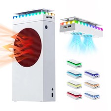 RGB Cooling Fan for Xbox Series S Game Console Adjustable USB Cooler Accessories