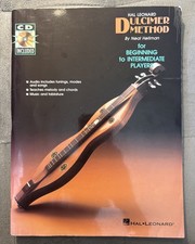 Hal Leonard Dulcimer Method for Beginning to Intermediate Players w/ CD LIKE NEW