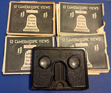 Vintage Camerascope Stereoscope + South America, Egypt, Delhi & Bombay Views (1)