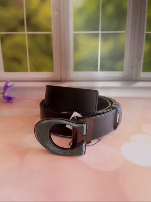 coach c buckle belt