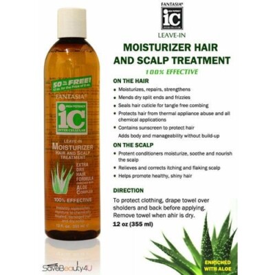 Fantasia Leave-In Treatment Hair and Scalp, 2 oz