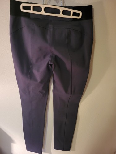 Simply Vera Wang M Leggings Skinny Gray Black At Waist 37 L 28 Inseam 30 W Great - Picture 5 of 24