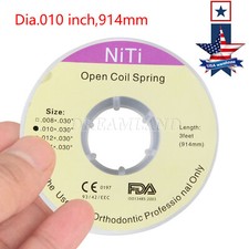 Dental Orthodontic Niti Open Coil Spool Springs Accessory 010 030  