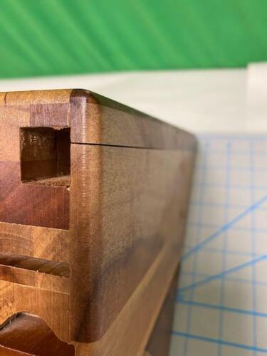 Wusthof Trident Acacia Wood 13 Slot Block Display Unit w/Flaws see Photos - Picture 3 of 4