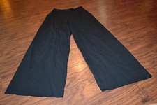 I0- Ann Taylor 100 Wool Black Pants Size 8
