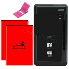 UPGraded 6500mAh Extra Battery Desktop Charger for Samsung Galaxy Note 2 II i317