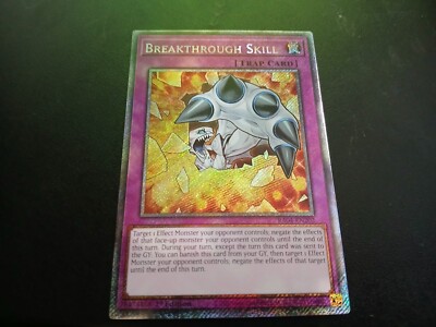Breakthrough Skill (Platinum Secret Rare) RA04-EN202 Quarter Century Stampede...