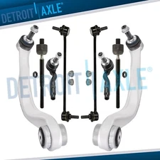 Front Lower Forward Control Arms Tie Rods Sway Bar for 535i 550i GT 750i XDrive