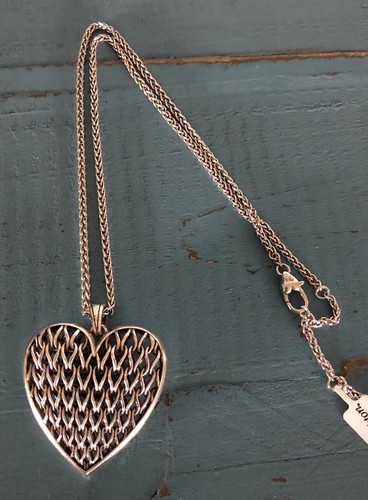 Brighton Delicate Memories Woven Heart Necklace JM3160 $88 NWT ~ Hello Valentine