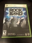 ROCK BAND MICROSOFT X-BOX XBOX 360 GAME DISC AND CASE HQ