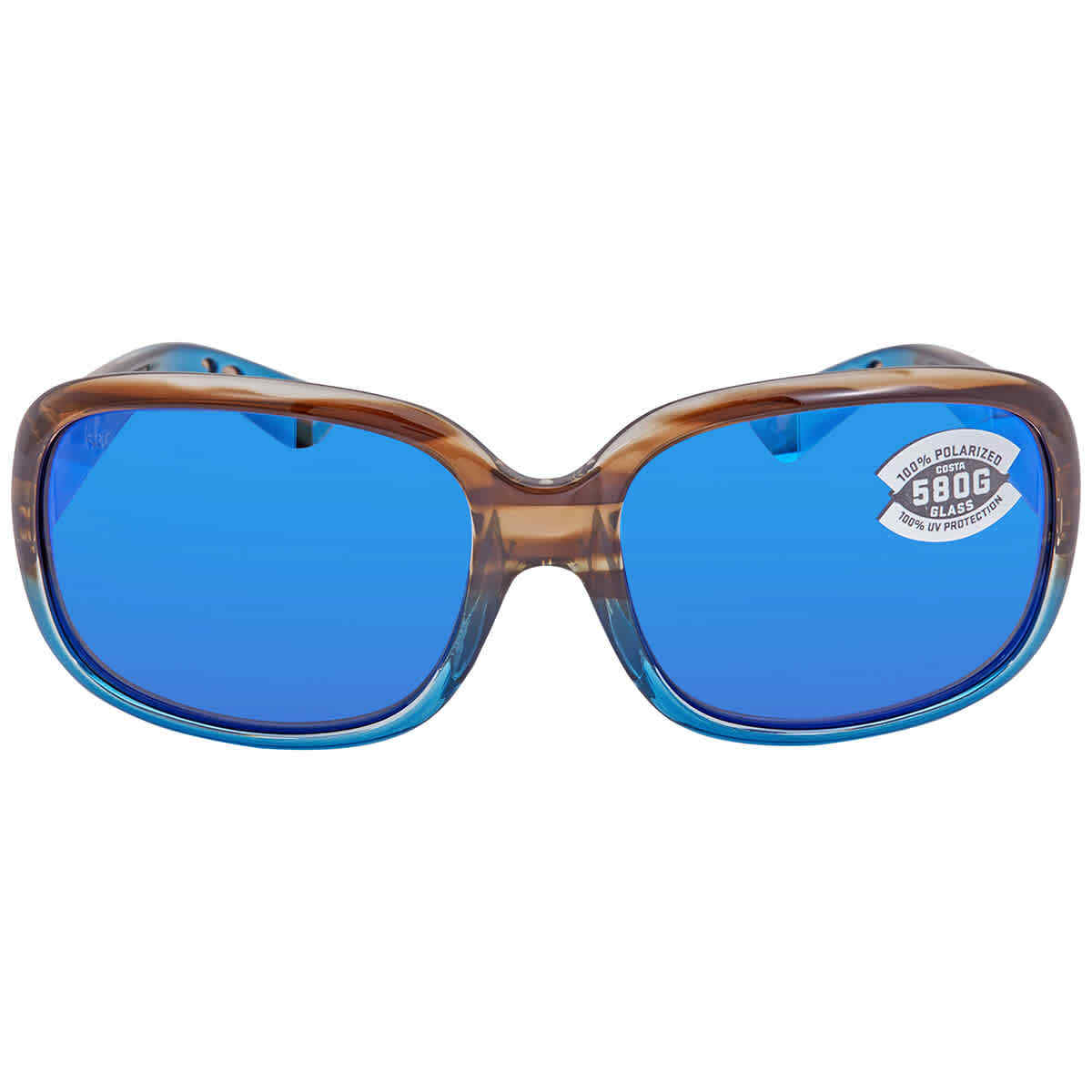 Costa Del Mar Blue Mirror Polarized Glass Ladies Sunglasses GNT