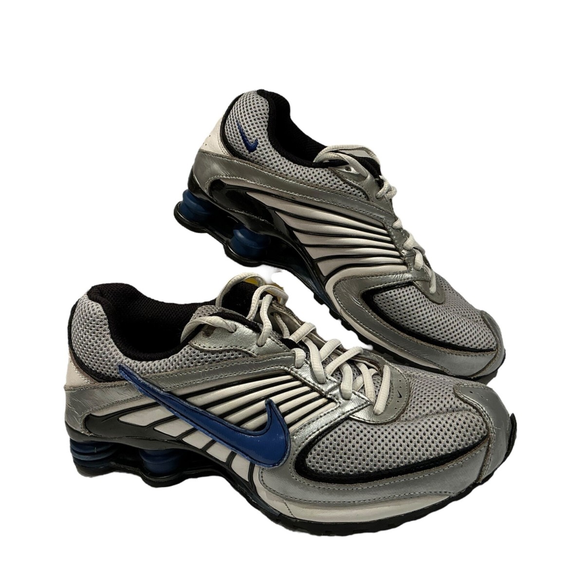 Nike Shox Turbo 8 Size 6.5Y Women:Sz 8 Men:6.5 White/Blue 344933-041 Y2K  Vintage | eBay