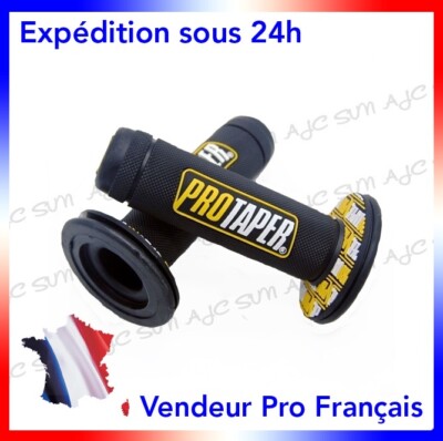 Poignées De Guidon Pro Taper SOFT Jaune Pour Motocross Enduro Surron
