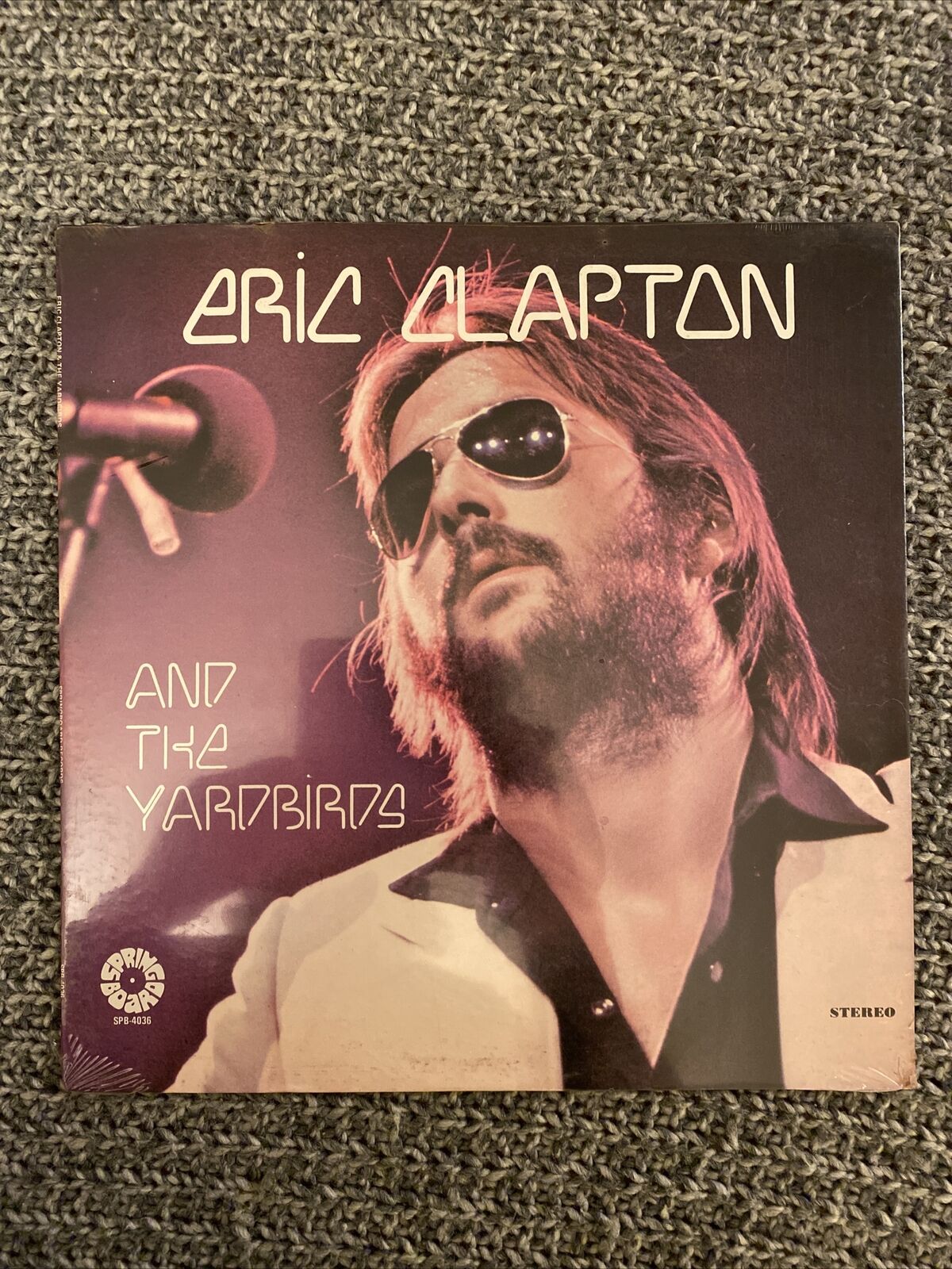Eric Clapton Lp SEALED And The Yardbirds 1972  Old Stock SPB-4036