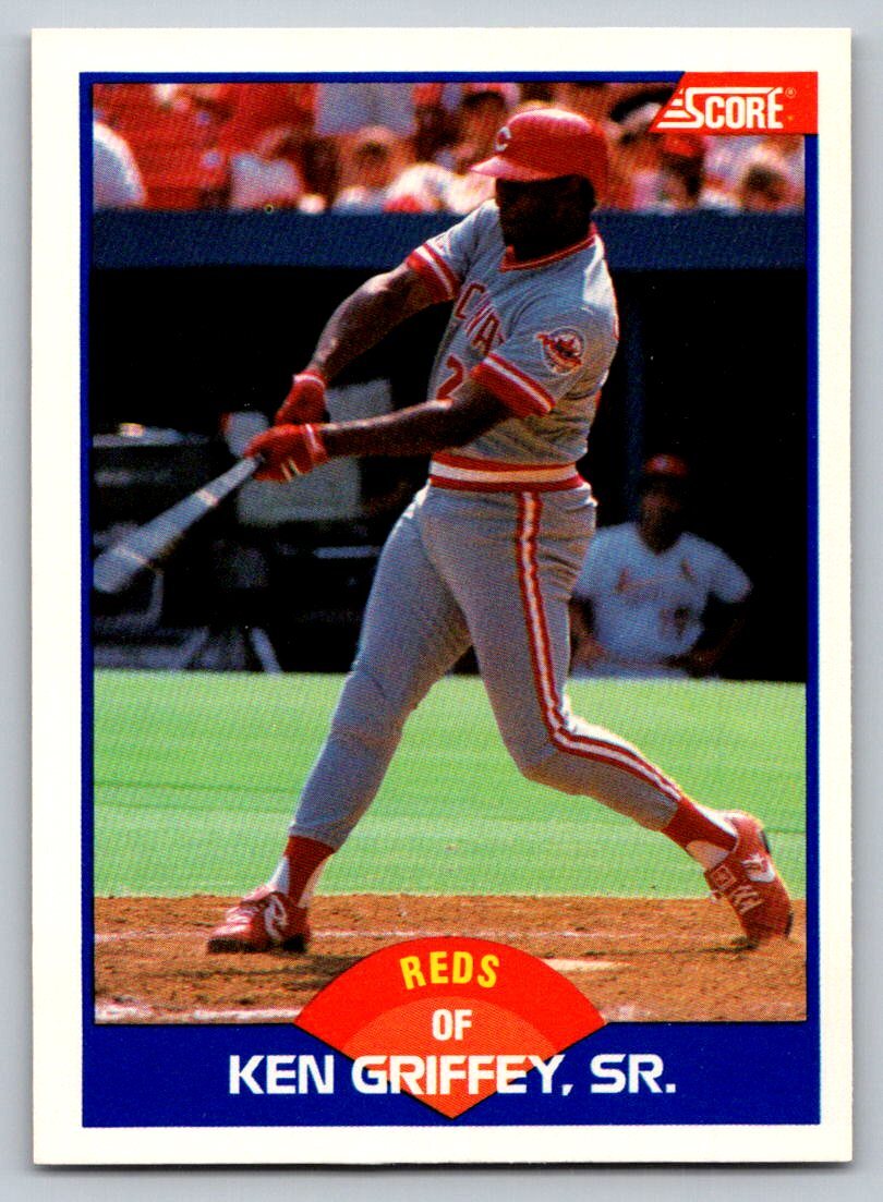 1989 Score #609 Ken Griffey, Sr. Cincinnati Reds | eBay