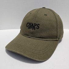Chaps EST. ~ 1976 Olive Green ~ Strapback Hat