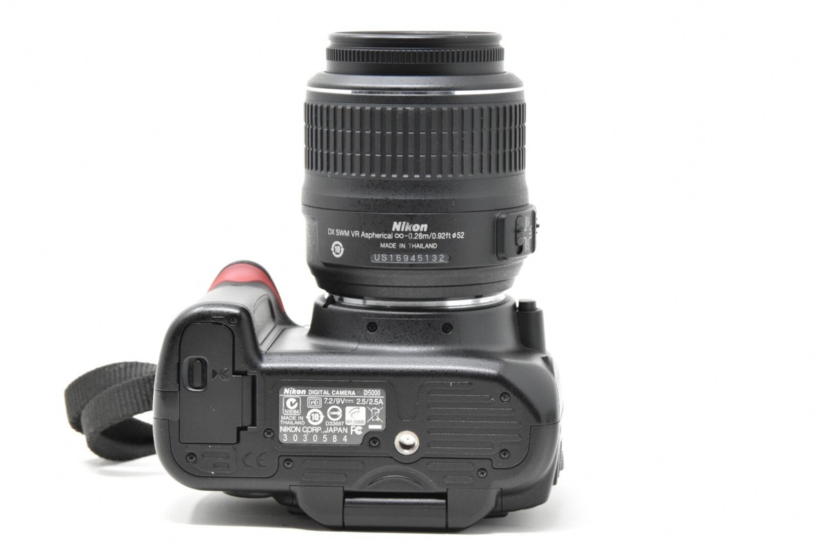 Nikon D5000 Digital SLR Camera with 18-55mm VR Lens Black (B16) | eBay