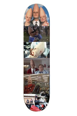 Coneheads - Decentralized Skateboard Deck RARE!!! SNL Dan Akroyd Jane Curtin