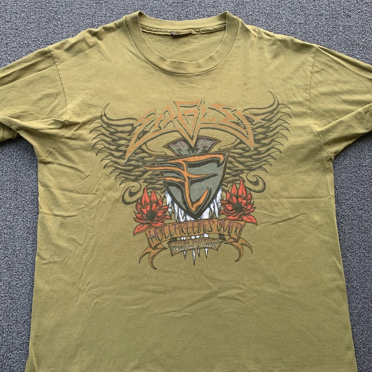 Vintage Eagles Hell Freezes Over World Tour 1994 T Shirt 90s Band