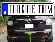 For Mazda CX7 CX-7 2007 2008 2009 2010-2012 Chrome Tailgate Trunk Trim Molding