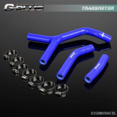 Blue Silicone Radiator Hose Fit For KTM 250SXS 250SX 250EXC 2003-2006 2005 2004