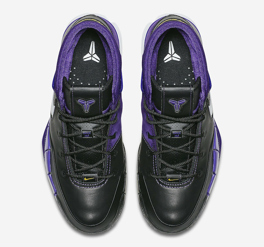 Nike MEN'S Kobe 1 Protro PURPLE REIGN Black White L.A.