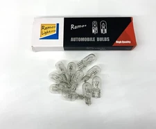 Lot of 10 Bulbs 194 168 T10 5W Clear Light Bulbs - USA Based Seller