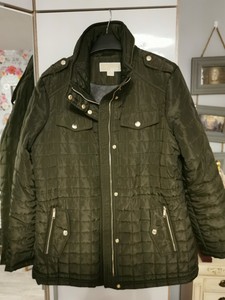 racing green quilted jacket