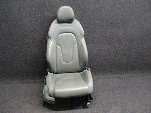 LEDER Beifahrersitz Audi TT 8J Coupe Sitz Ausstattung Feinnappa MINERALGRAU