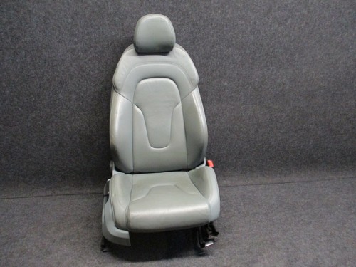 LEDER Beifahrersitz Audi TT 8J Coupe Sitz Ausstattung Feinnappa MINERALGRAU