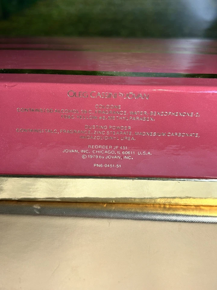 OLEG CASSINI PARA MUJER 29,6 ML COLONIA CONCENTRADO/ 113,4 G POLVO PARA POLVO (DE COLECCIÓN Foto 4 de 4