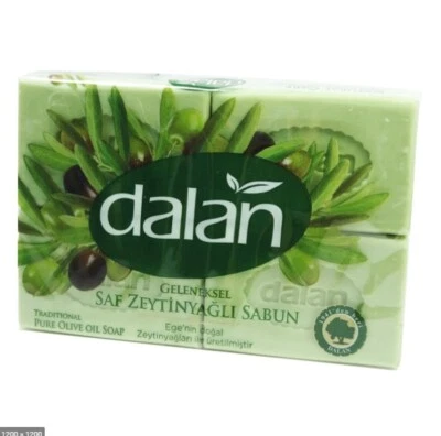 Dalan Traditional Olive Oil Soap Turkish Bath Hamam 4x125g bars