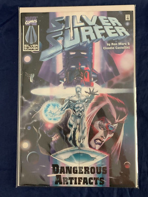 SILVER SURFER - DANGERSOUS ARTIFACTS #1 NM MARVEL 1ST APPEARANCE WHITE RAVEN