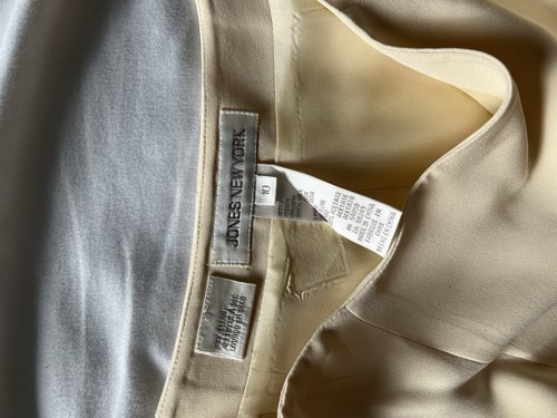 New York Jones 100% Silk 4 Piece Set Blazer, Trousers Maxi Skirt Mini Skirt - Picture 7 of 8