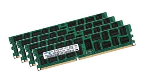 4x 8 GB 32 GB RAM RDIMM ECC REG DDR3 1333 MHz per Dell PowerEdge M710 M710HD M910 - Foto 1 di 1