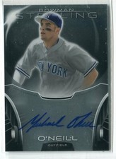 2013 Bowman Sterling Michael O'Neill AUTO AUTOGRAPH RC YANKEES