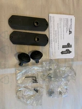 Nostalgic Warehouse Meadows Brass Double Dummy Door Knob Set Art Deco Back Plate