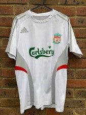 Maillot de football ventilé Liverpool 2008/2009 Training Top - Taille SMALL (36"-38")