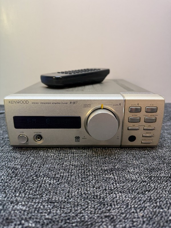 Kenwood R-SE7 Stereo Receiver Class A Amplifier Hi-Fi Separate With Remote